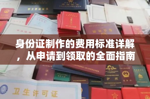 亚东身份证制作的费用标准详解，从申请到领取的全面指南